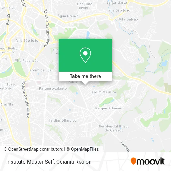 Instituto Master Self map