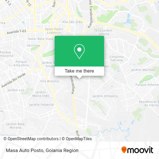 Masa Auto Posto map