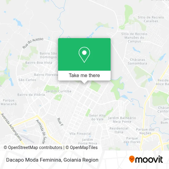 Dacapo Moda Feminina map
