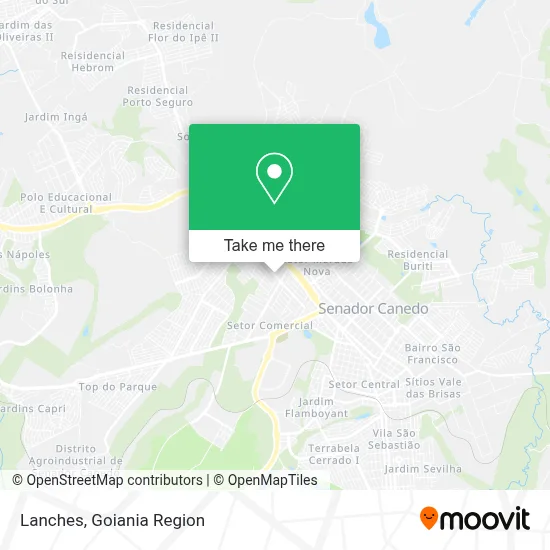 Lanches map