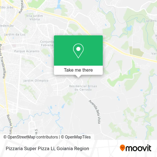 Pizzaria Super Pizza Li map