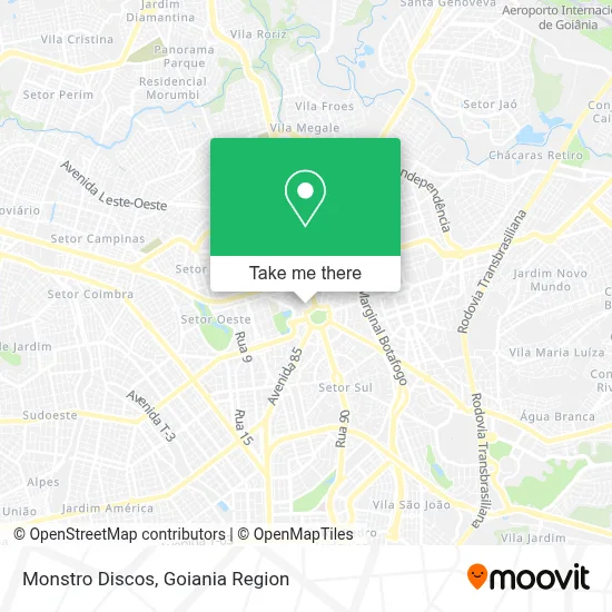 Monstro Discos map