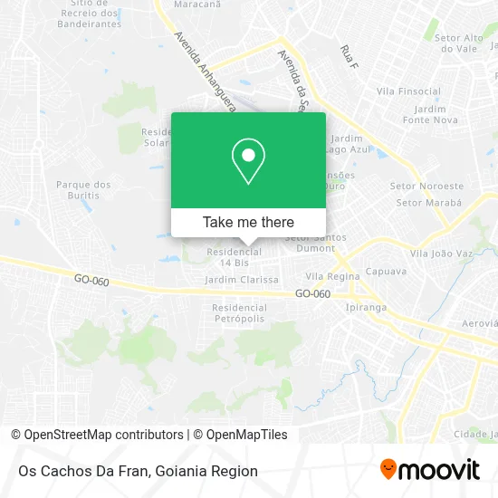 Os Cachos Da Fran map
