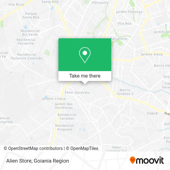 Alien Store map