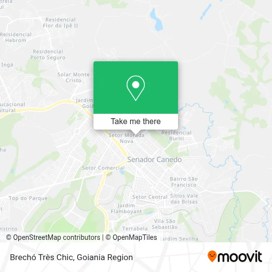 Brechó Très Chic map