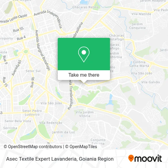 Asec Textile Expert Lavanderia map