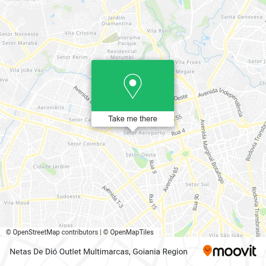 Netas De Dió Outlet Multimarcas map