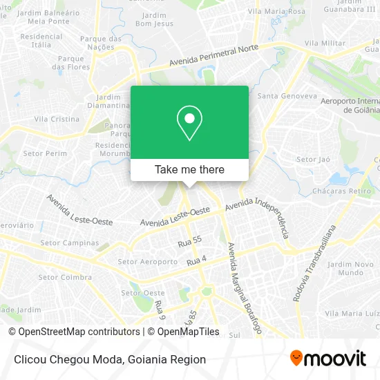 Clicou Chegou Moda map