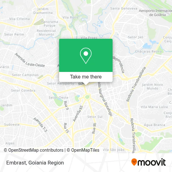 Embrast map