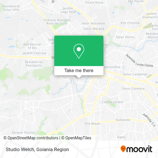 Studio Welch map