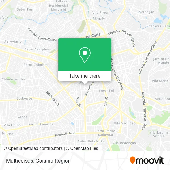 Multicoisas map