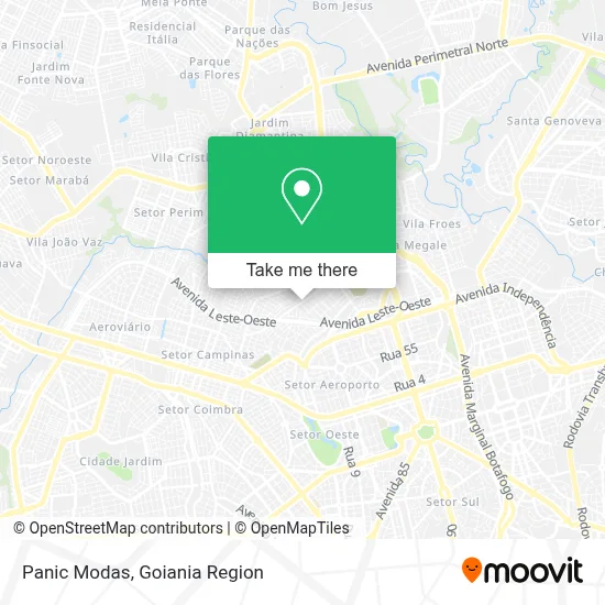 Panic Modas map