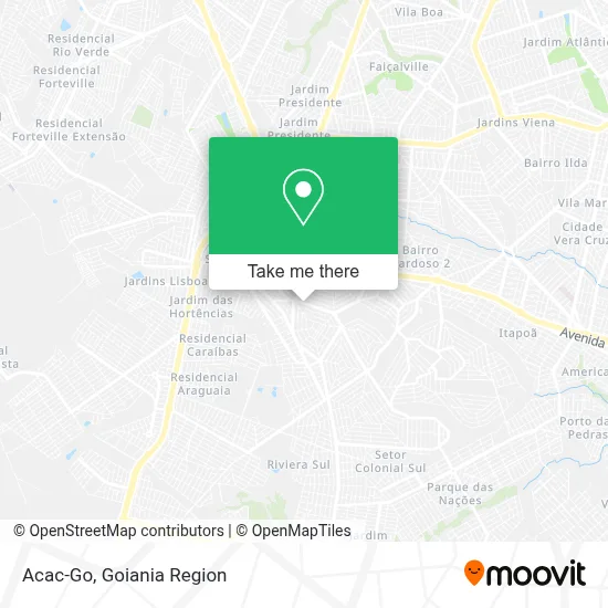 Acac-Go map