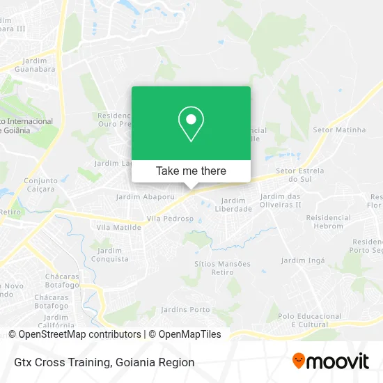 Gtx Cross Training map