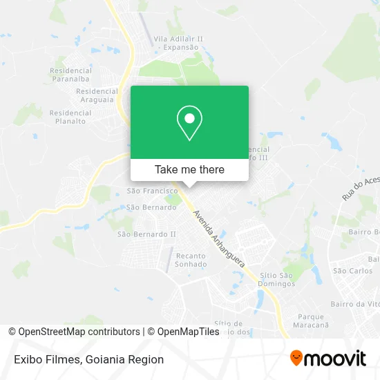 Exibo Filmes map