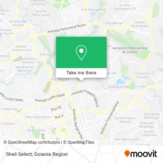 Shell Select map