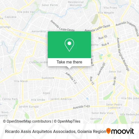 Ricardo Assis Arquitetos Associados map