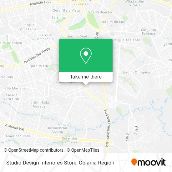 Studio Design Interiores Store map