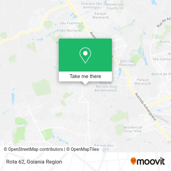 Rota 62 map