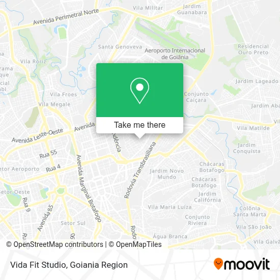 Vida Fit Studio map
