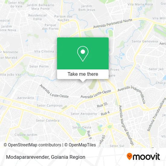 Modapararevender map