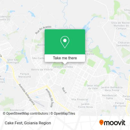 Cake Fest map