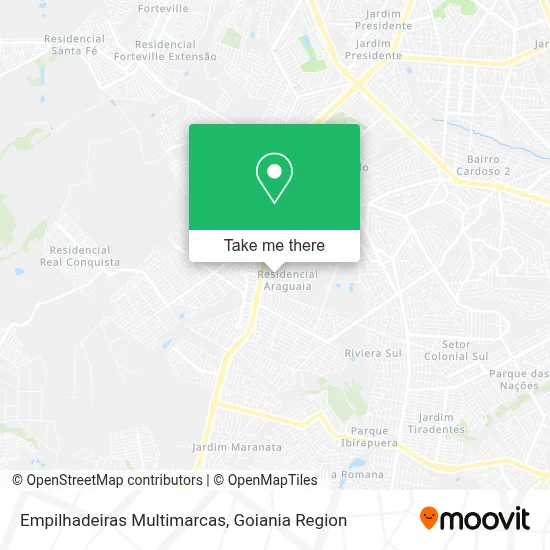 Empilhadeiras Multimarcas map