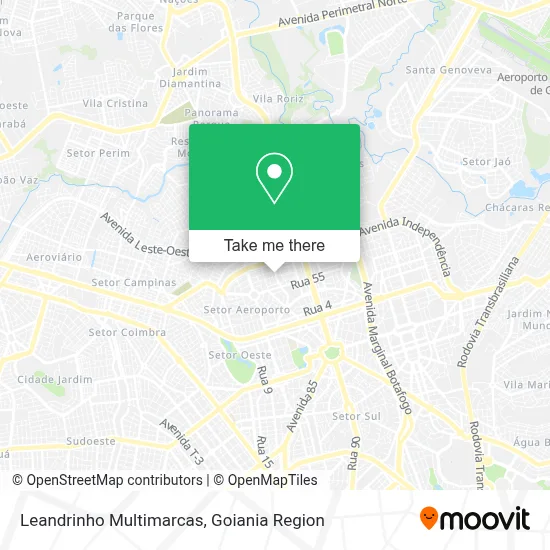Leandrinho Multimarcas map