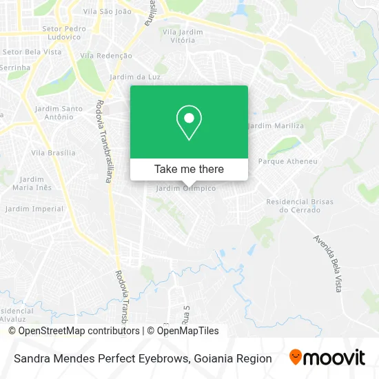Sandra Mendes  Perfect Eyebrows map