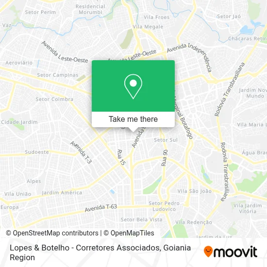 Lopes & Botelho - Corretores Associados map