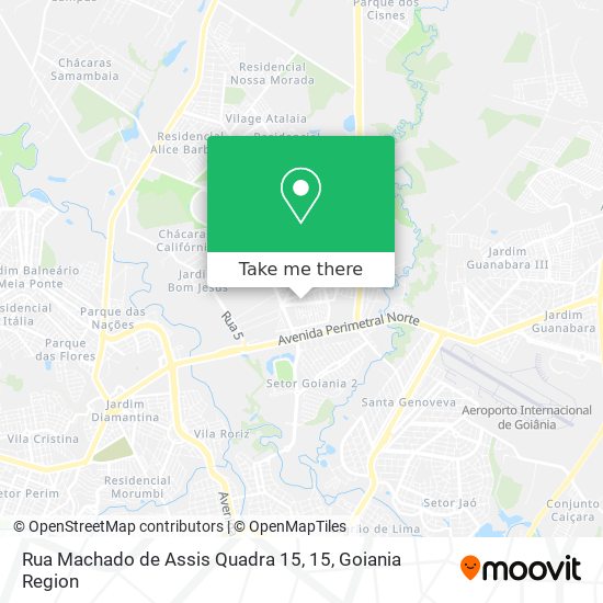 Rua Machado de Assis Quadra 15, 15 map