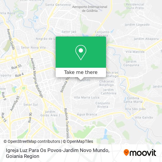 Igreja Luz Para Os Povos-Jardim Novo Mundo map