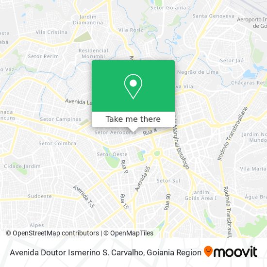 Avenida Doutor Ismerino S. Carvalho map