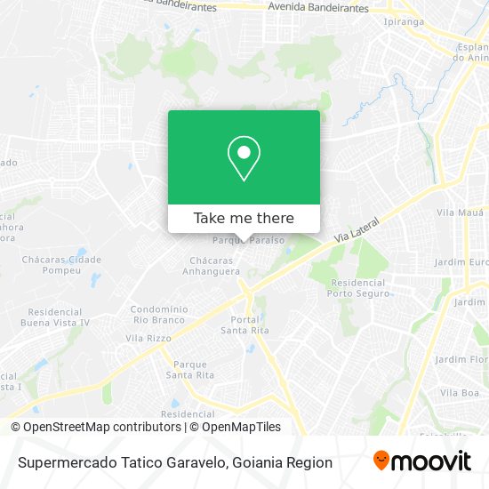 Supermercado Tatico Garavelo map