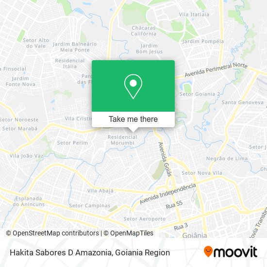 Hakita Sabores D Amazonia map