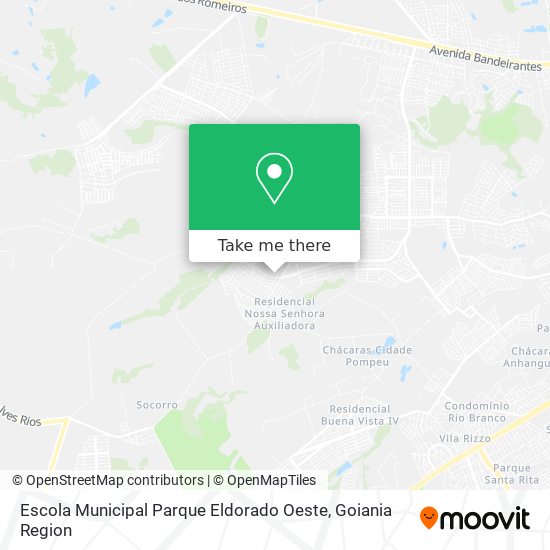 Escola Municipal Parque Eldorado Oeste map