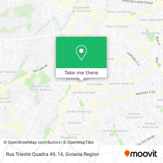 Rua Trieste Quadra 49, 16 map