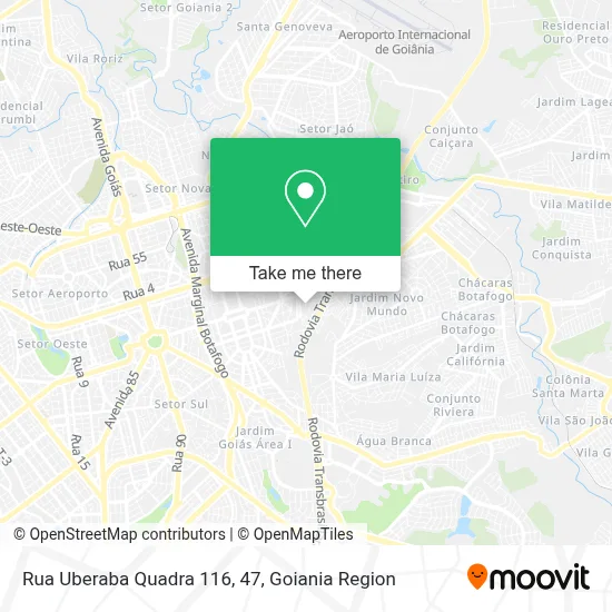 Rua Uberaba Quadra 116, 47 map