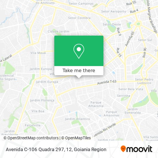 Avenida C-106 Quadra 297, 12 map