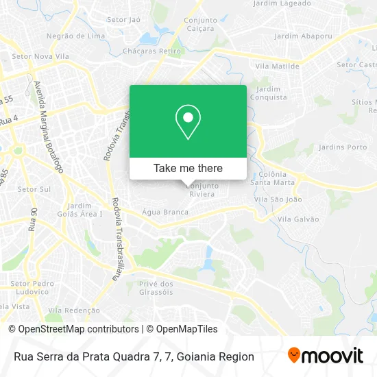 Rua Serra da Prata Quadra 7, 7 map
