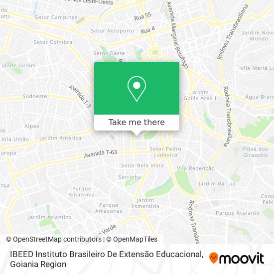 Mapa IBEED Instituto Brasileiro De Extensão Educacional