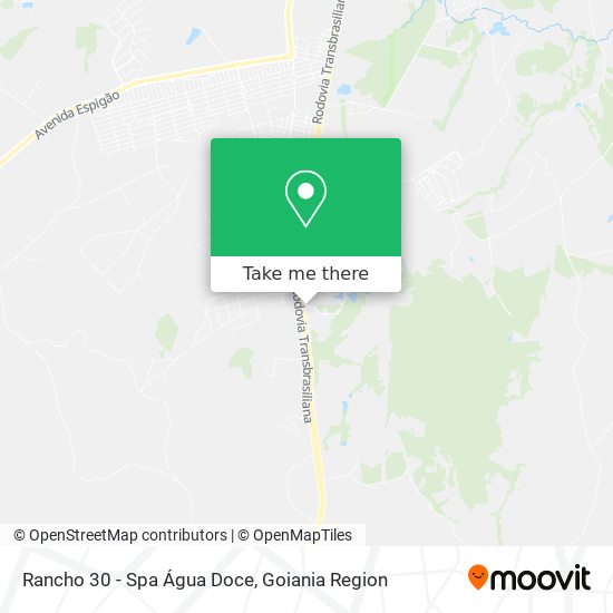 Rancho 30 - Spa Água Doce map