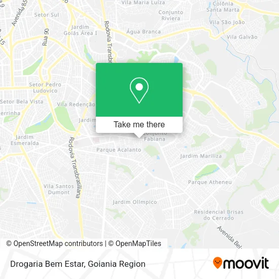 Drogaria Bem Estar map