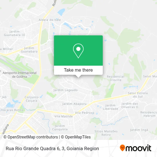Rua Rio Grande Quadra 6, 3 map