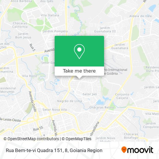 Rua Bem-te-vi Quadra 151, 8 map