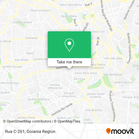 Rua C-261 map
