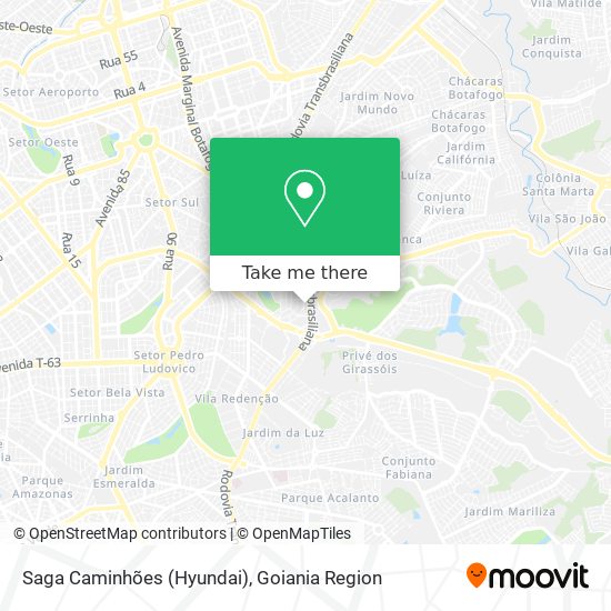 Saga Caminhões (Hyundai) map