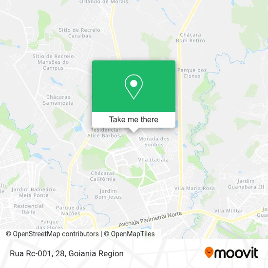 Rua Rc-001, 28 map