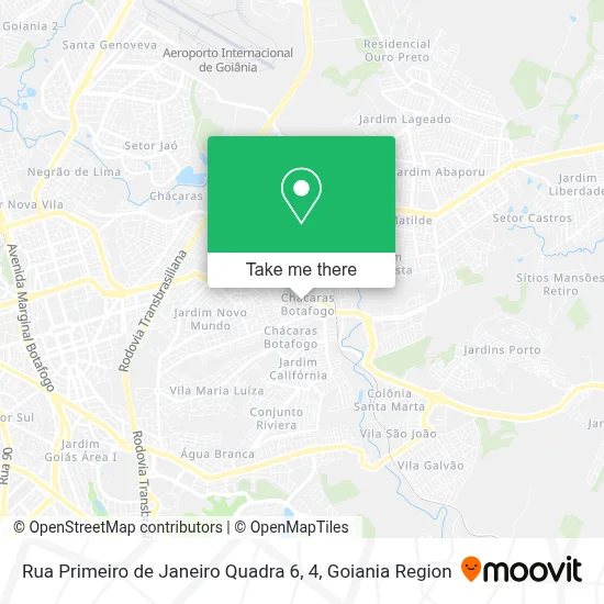 Rua Primeiro de Janeiro Quadra 6, 4 map