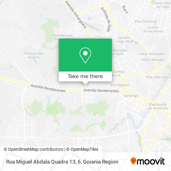 Rua Miguel Abdala Quadra 13, 6 map